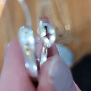 Silver adjustable "Faith" ring